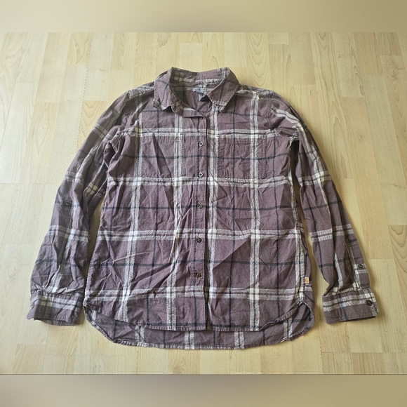 Carhartt Button Up Long Sleeve Size Medium - Picture 2 of 12